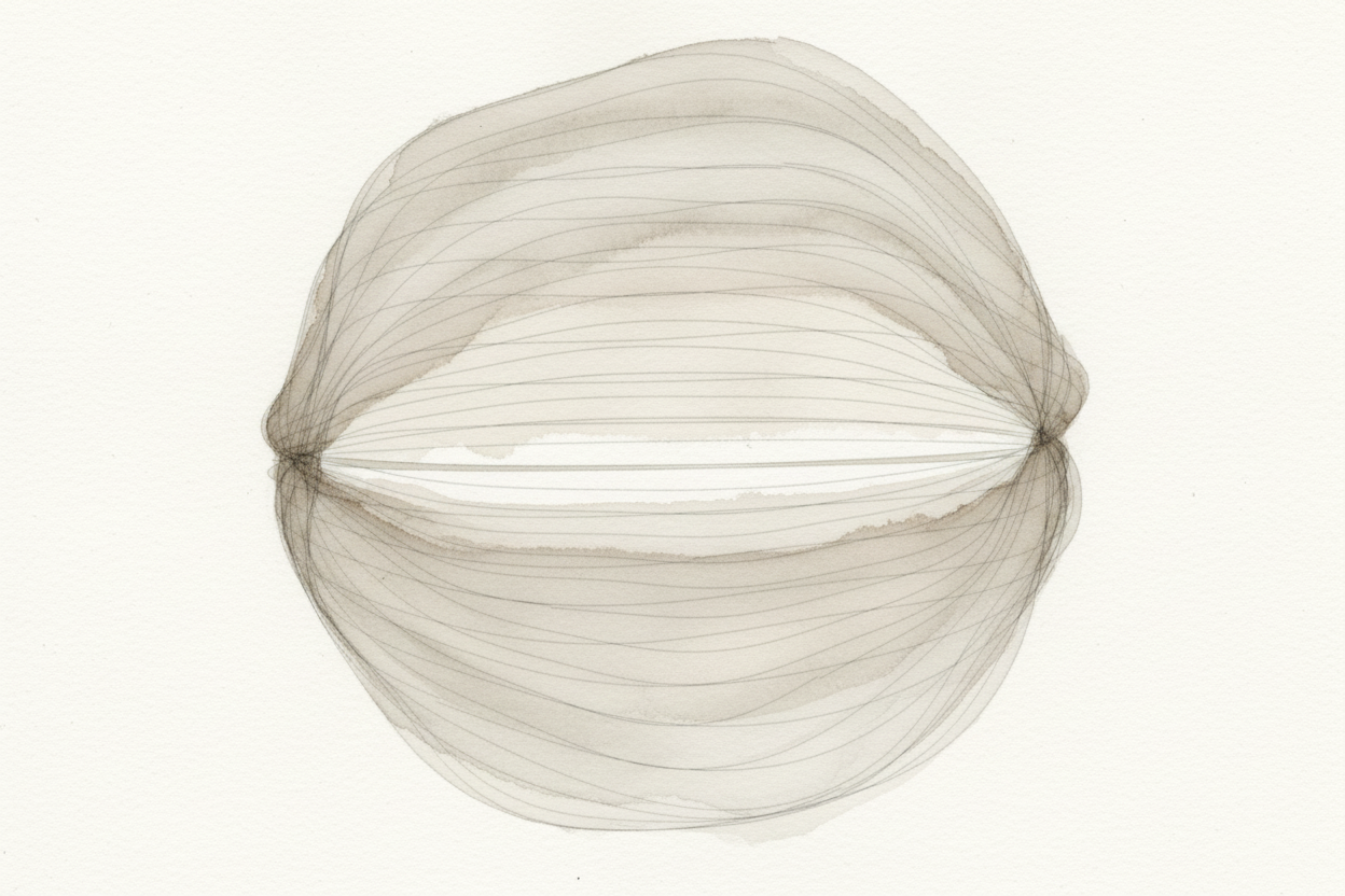 Layered abstract watercolor with stone grey and muted taupe washes